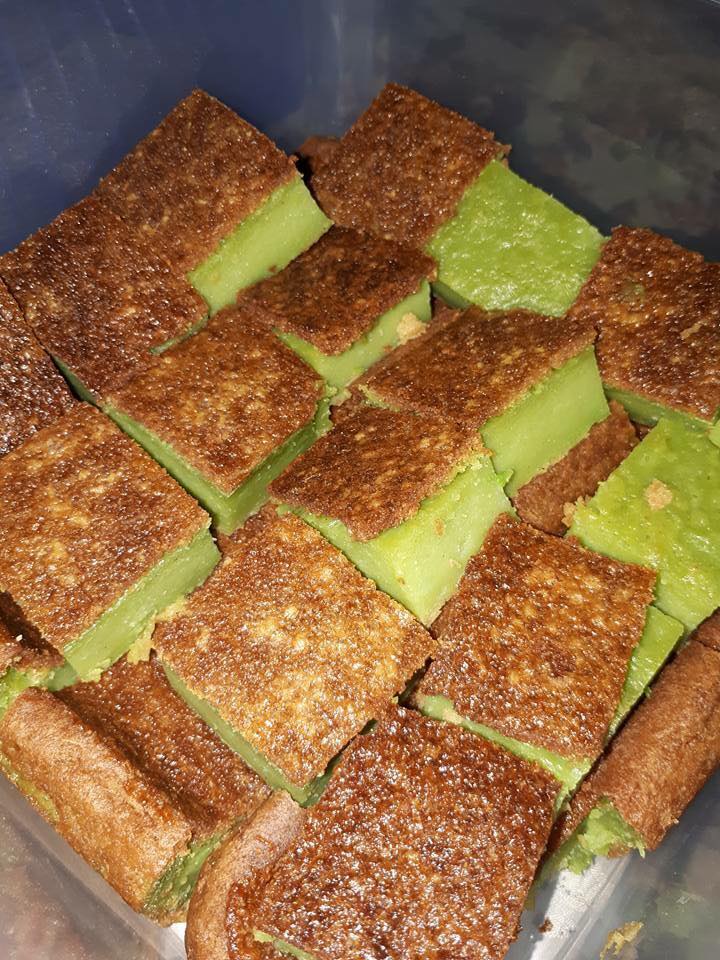 BINGKA PANDAN Kuih Tradisional Yang Sedap - Dari Dapur Kak Tie