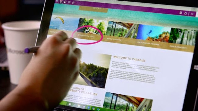 Windows 10 new touch features