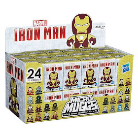 Marvel's Iron Man 3 Micro Mighty Muggs Blind Box Series Case by Hasbro