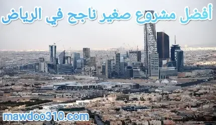 أفضل مشروع صغير ناجح في الرياض