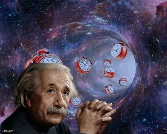 Albert Einstein's Time Travel Theory