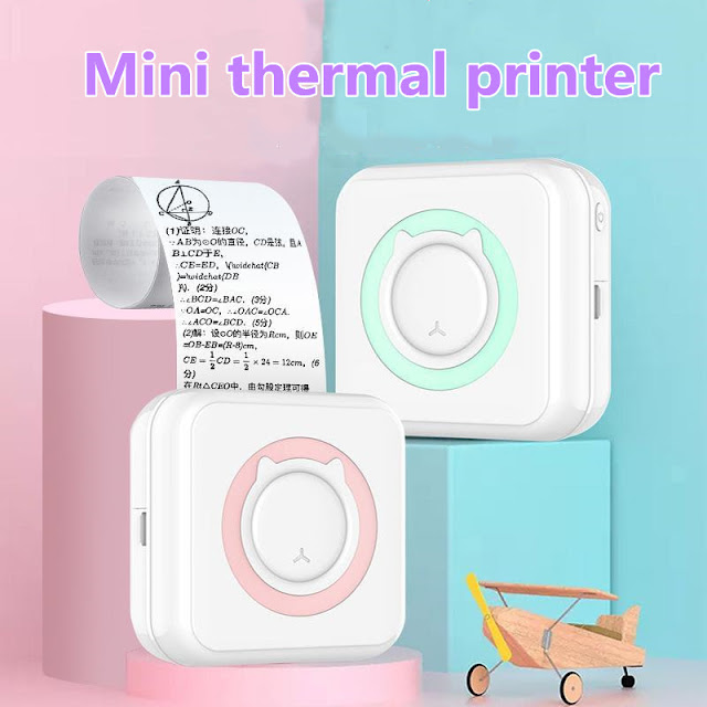 Meow Mini Portable Wireless Label Paper Printer