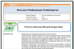 Download RPP, Silabus , KI dan KD , Prota, Promes KK 2013 IPS Kelas 9 SMP/MTs