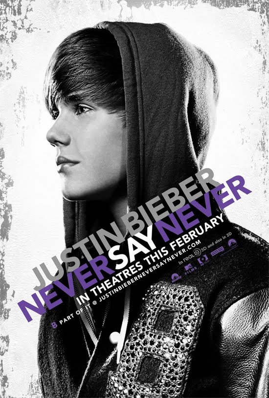 justin bieber never say never poster. another new poster of New