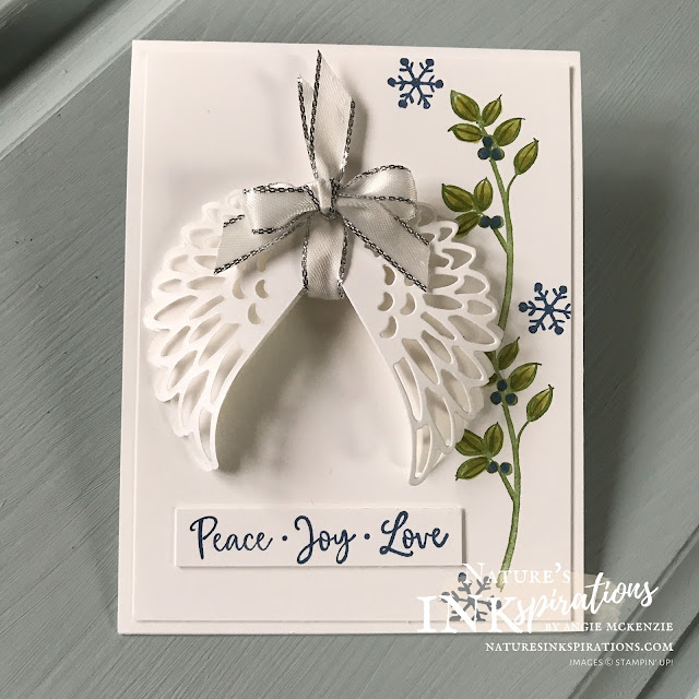 Angel Wings by Angie McKenzie for a Snow Sunday blog post; Click READ or VISIT to go to my blog for details! Featuring the retired Dove of Hope Bundle and the Stitched Triangle Dies by Stampin' Up!®; #angelwings #stampinup #cardtechniques #cardmaking #doveofhopebundle #doveofhopestampset #detaileddovedies #stitchedtriangledies #diecutting #naturesinkspirations #stampinblends #handmadecards #augdec2020minicatalog #stampinupinks #stampingtechniques #snowysunday