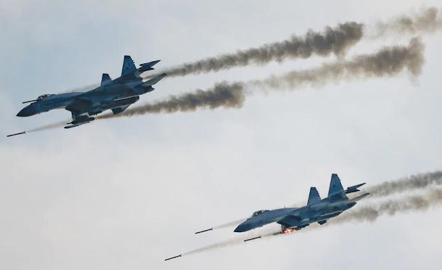 Russia Claims Destroyed Eight Ukrainian Fighter Jets, Including Su-24 And Su-27