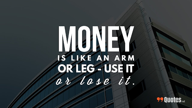 quote about saving money