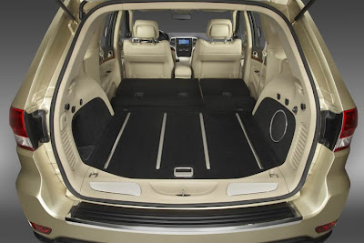 2011 Jeep Grand Cherokee Cargo Room