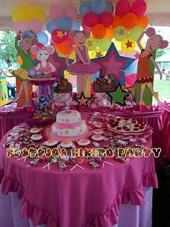 Children Parties, Angelina Ballerina Decoration