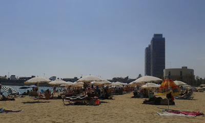 Barceloneta Beach in Barcelona