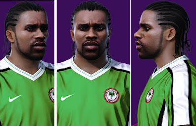 PES 2021 Faces Jay-Jay Okocha by Alireza