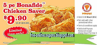 Free Printable Popeyes Chicken Coupons