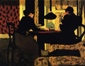 Édouard Vuillard, Deux femmes sous la lampe, 1892 https://www.centrepompidou.fr