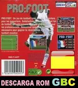 Roms de GameBoy Color Pro Foot France (Español) ESPAÑOL descarga directa