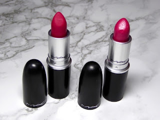 MAC Diva-Ish and All Fired Up Lipsticks