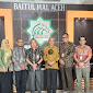 Direktur Utama PT. BPR Syariah Hikmah Wakilah dan Tim Melakukan Silaturahmi ke Baitul Mal Aceh