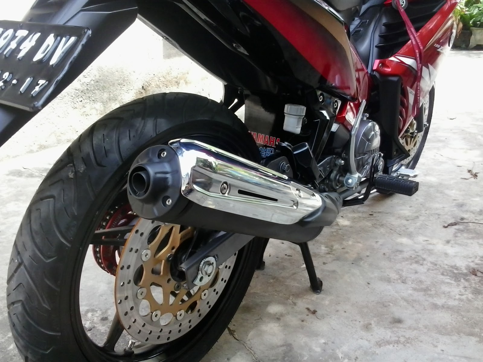 MODIFIKASI MOTOR NEW JUPITER MX KARYA ANAK BONTANG