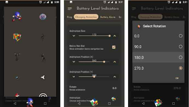 Battery Indicators and Charging Animations App