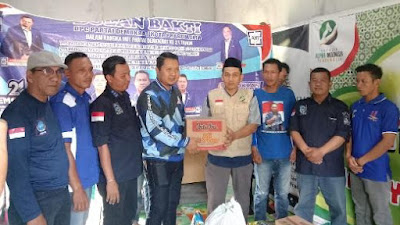 DPC DEMOKRAT BERSAMA SRIKANDI DAN AMPD KOTA PRABUMULIH YAYASAN ALFA INDONESIA (YAI) DI KELURAHAN GUNUNG IBUL