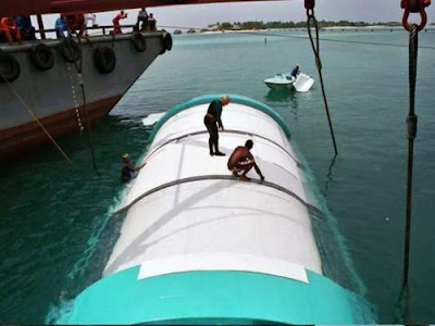 World's first underwater restaurant