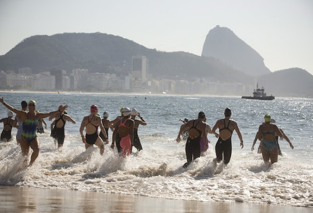 Maratona aquática, Copacabana Jogos Rio 2016