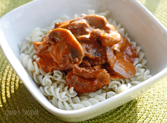 Recipes for stroganoff
