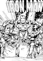 Iron Man Coloring Pages