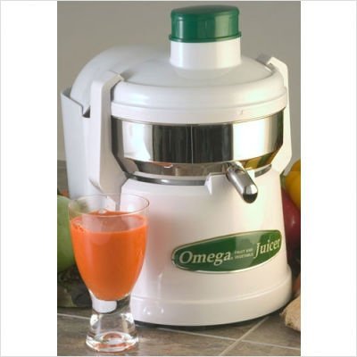Omega 4000 Stainless-Steel 1/3-HP Continuous Pulp-Ejection Juicer