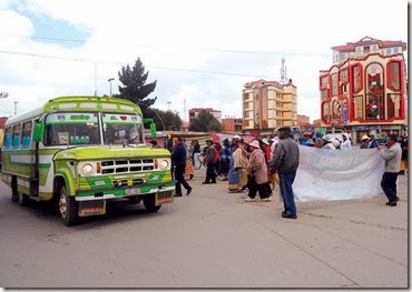 Choferes delincuentes en El Alto