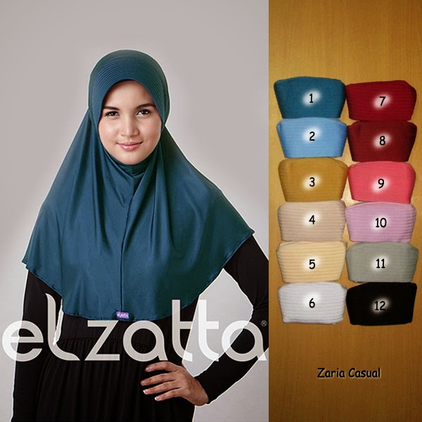 Hijab Elzatta Zaria Casual
