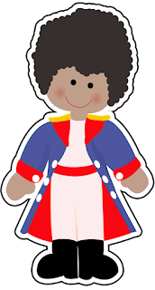 Clipart del Principito de Diferentes Razas. 