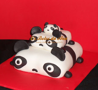 Bolo Familia Panda, Panda Family Cake