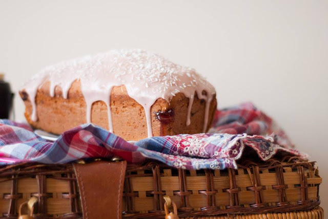 coconut, strawberry, loaf, cake, recipe, blog, blogger, uk, food