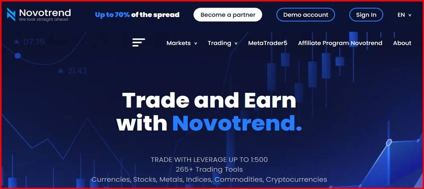 Обзор проекта novotrend.co – развод! Мошенники. Novotrend отзывы трейдеров