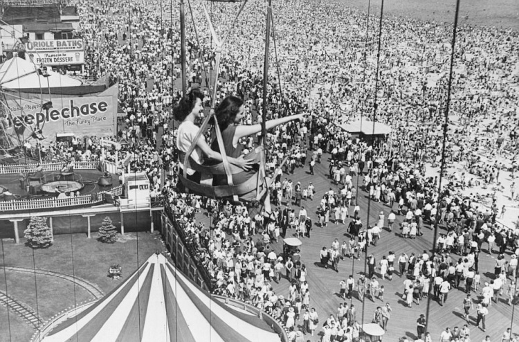 A Vintage Nerd, Vintage New York, Vintage Coney Island, Historic Landmarks of New York