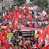 Manifestações em apoio à Dilma ocorrem em 25 Estados e no DF