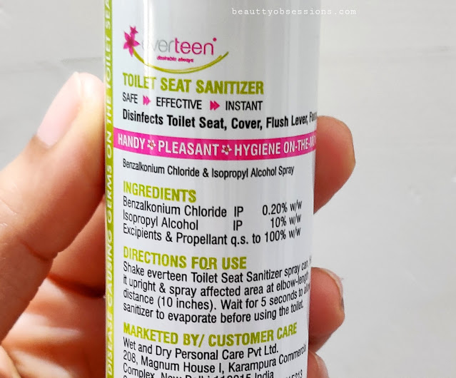  When we are using the public toilets the first thing which comes to mind is hygiene Everteen Toilet Seat Sanitizer Spray Review