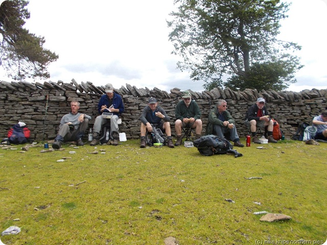 lunch in a sheepfold