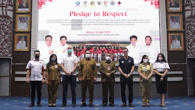 Pemkot Manado, Ikatan Nyong Noni Sulut dan Inspire Selenggarakan Ikrar Bersama Program Pledge United