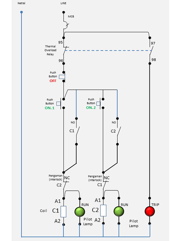 Wiring Diagram Motor Listrik 3Phase dengan 2 Arah Putaran  Tempat kita berbagi ilmu