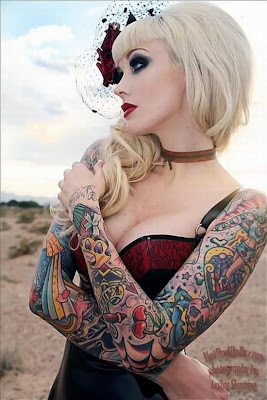 Girls with Unique Tattoos