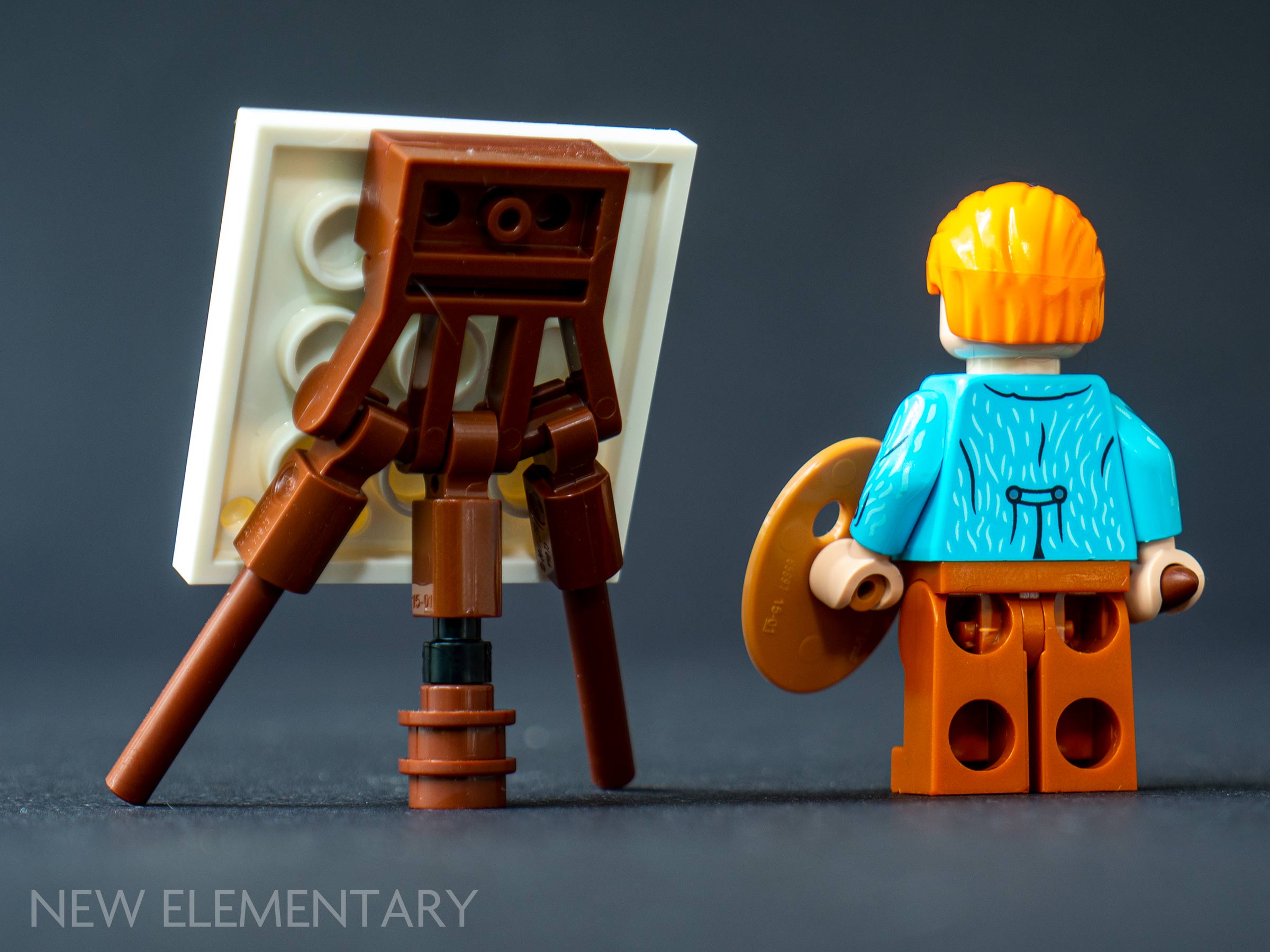 Lego - Self-Portrait by Vincent van Gogh