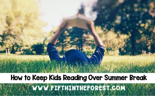 Title Image for Blog Post: How To Keep Kids Reading Over Summer Break