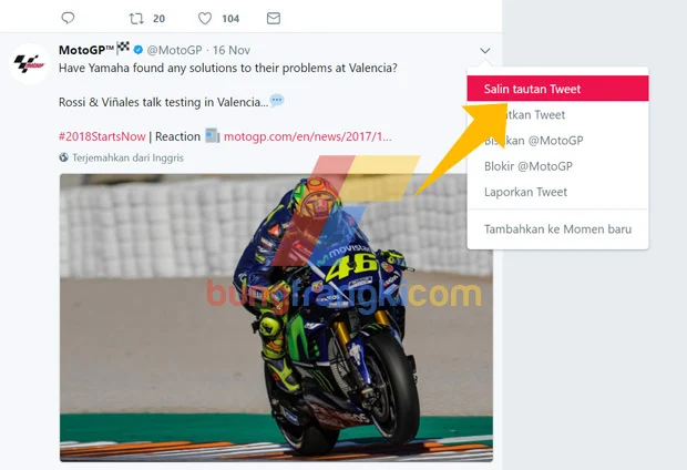 Cara Memasukkan Post gambar dan video Twitter di Postingan Blog AMP Cara Memasukkan Post gambar dan video Twitter di Postingan Blog AMP