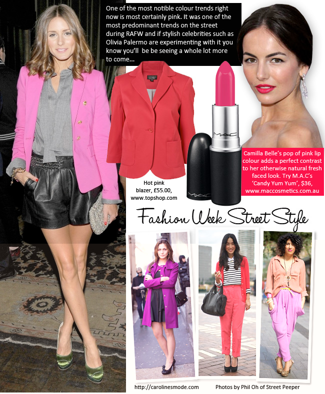 Hot Pink: Colour trend of the moment