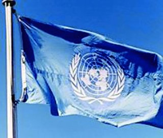 Imagen por el Día de las Naciones Unidas (Bandera de las Naciones Unidas)