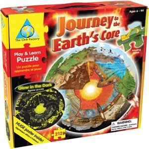 Jigsaw Puzzle Box - Journey to the Earths Core