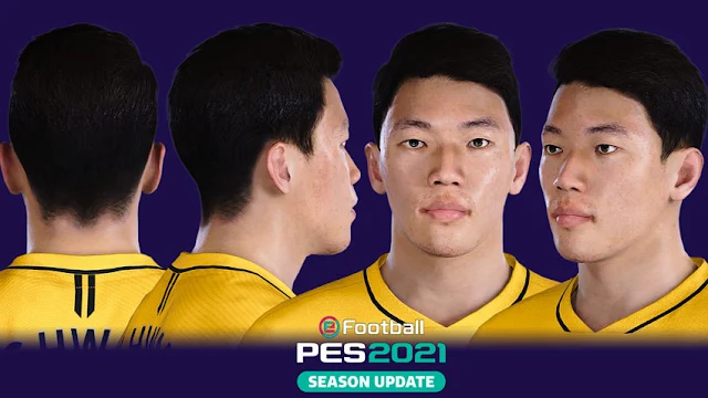 Hwang Hee-chan Face For eFootball PES 2021