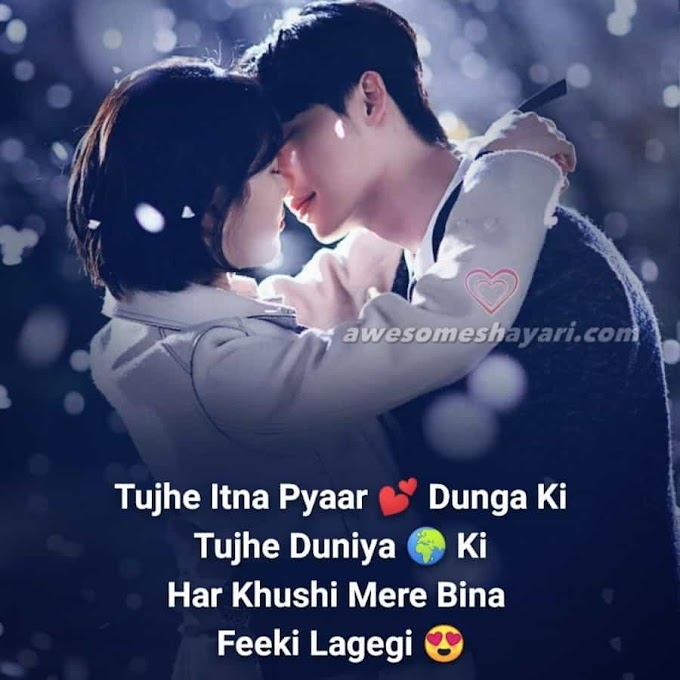 100+ Best Love Shayari Images, New Romantic Love Shayari For Girlfriend Boyfriend