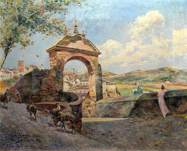 Manuel García Rodríguez, Paisajistas españoles, Paisajes de Manuel García Rodríguez, Pintor español, Pintores de Sevilla, Pintores Sevillanos, Pintor Manuel García Rodríguez, Pintores andaluces